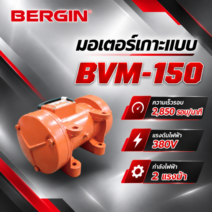 มอเตอร์เกาะแบบ BVM-150-380V